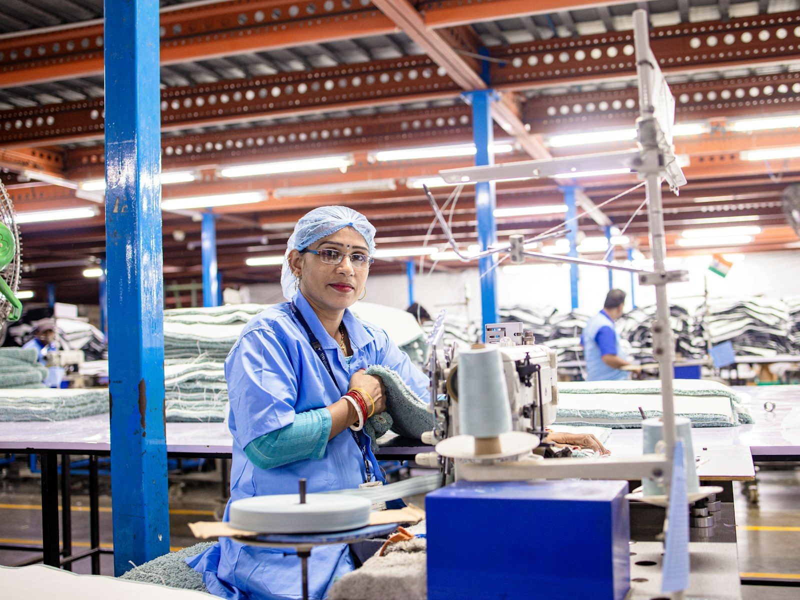Coated industrial protective gloves