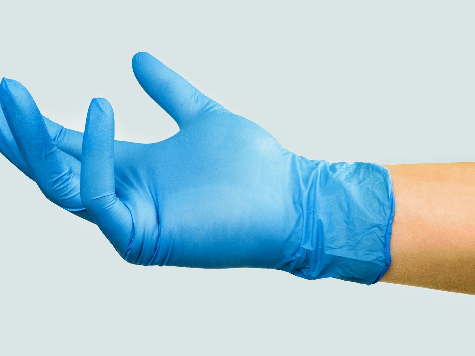 Nitrile and industrial protective gloves